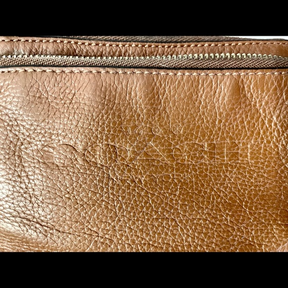 Brown Coach Wristlet Wallet - Picture 6 of 6